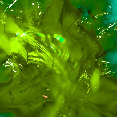 Fantezi kaotik renkli fraktal desen. Soyut Fraktal şekiller. 3D render resimde arka plan veya duvar kağıdı