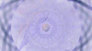 Fantezi kaotik renkli fraktal desen. Soyut Fraktal şekiller. 3D render resimde arka plan veya duvar kağıdı