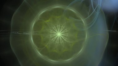 Fantezi kaotik renkli fraktal desen. Soyut Fraktal şekiller. 3D render resimde arka plan veya duvar kağıdı