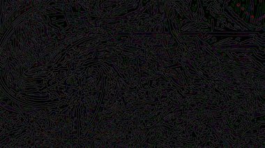 Fantezi kaotik renkli fraktal desen. Soyut Fraktal şekiller. 3D render resimde arka plan veya duvar kağıdı