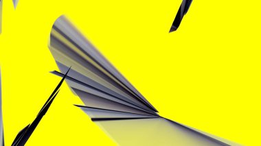 Fantezi kaotik renkli fraktal desen. Soyut Fraktal şekiller. 3D render resimde arka plan veya duvar kağıdı