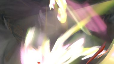 Fantezi kaotik renkli fraktal desen. Soyut Fraktal şekiller. 3D render resimde arka plan veya duvar kağıdı