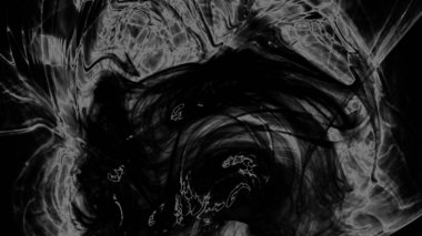 Fantezi kaotik renkli fraktal desen. Soyut Fraktal şekiller. 3D render resimde arka plan veya duvar kağıdı