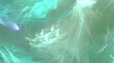 Fantezi kaotik renkli fraktal desen. Soyut Fraktal şekiller. 3D render resimde arka plan veya duvar kağıdı