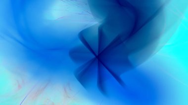 Fantezi kaotik renkli fraktal desen. Soyut Fraktal şekiller. 3D render resimde arka plan veya duvar kağıdı