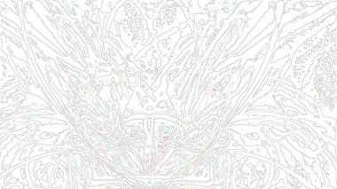 Fantezi kaotik renkli fraktal desen. Soyut Fraktal şekiller. 3D render resimde arka plan veya duvar kağıdı