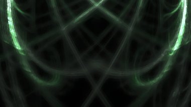 Fantezi kaotik renkli fraktal desen. Soyut Fraktal şekiller. 3D render resimde arka plan veya duvar kağıdı