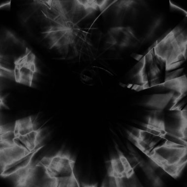 Fantezi kaotik renkli fraktal desen. Soyut Fraktal şekiller. 3D render resimde arka plan veya duvar kağıdı