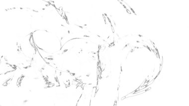 Fantezi kaotik renkli fraktal desen. Soyut Fraktal şekiller. 3D render resimde arka plan veya duvar kağıdı