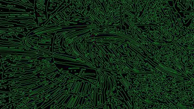 Fantezi kaotik renkli fraktal desen. Soyut Fraktal şekiller. 3D render resimde arka plan veya duvar kağıdı