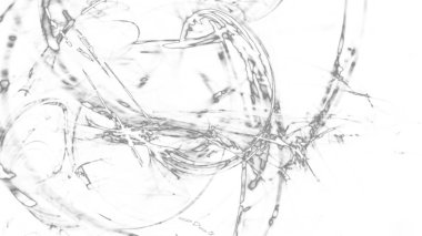 Fantezi kaotik renkli fraktal desen. Soyut Fraktal şekiller. 3D render resimde arka plan veya duvar kağıdı