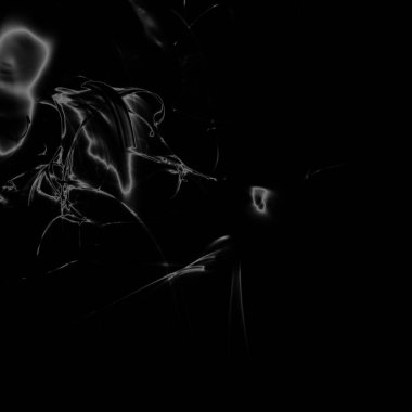 Fantezi kaotik renkli fraktal desen. Soyut Fraktal şekiller. 3D render resimde arka plan veya duvar kağıdı