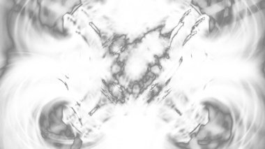 Fantezi kaotik renkli fraktal desen. Soyut Fraktal şekiller. 3D render resimde arka plan veya duvar kağıdı