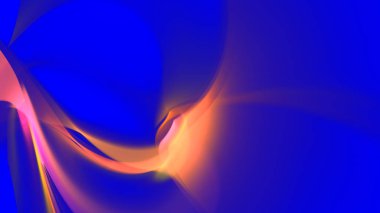 Fantezi kaotik renkli fraktal desen. Soyut Fraktal şekiller. 3D render resimde arka plan veya duvar kağıdı