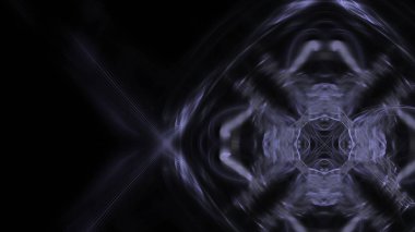 Fantezi kaotik renkli fraktal desen. Soyut Fraktal şekiller. 3D render resimde arka plan veya duvar kağıdı