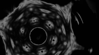 Fantezi kaotik renkli fraktal desen. Soyut Fraktal şekiller. 3D render resimde arka plan veya duvar kağıdı