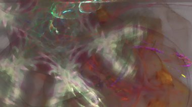 Fantezi kaotik renkli fraktal desen. Soyut Fraktal şekiller. 3D render resimde arka plan veya duvar kağıdı