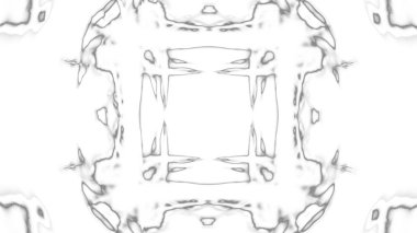 Fantezi kaotik renkli fraktal desen. Soyut Fraktal şekiller. 3D render resimde arka plan veya duvar kağıdı