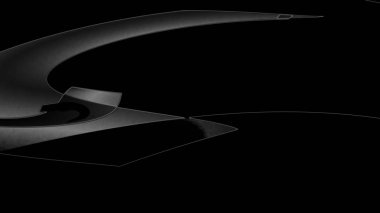 Fantezi kaotik renkli fraktal desen. Soyut Fraktal şekiller. 3D render resimde arka plan veya duvar kağıdı