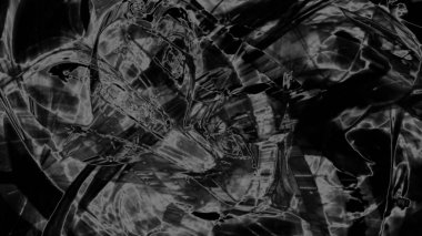 Fantezi kaotik renkli fraktal desen. Soyut Fraktal şekiller. 3D render resimde arka plan veya duvar kağıdı