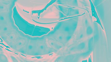 Fantezi kaotik renkli fraktal desen. Soyut Fraktal şekiller. 3D render resimde arka plan veya duvar kağıdı