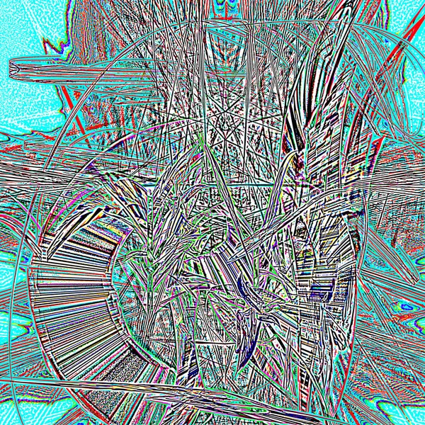 Fantasie chaotische kleurrijke fractale patroon. Abstracte fractale vormen. 3D rendering afbeelding achtergrond of behang — Stockfoto