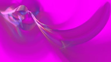 Fantezi kaotik renkli fraktal desen. Soyut Fraktal şekiller. 3D render resimde arka plan veya duvar kağıdı