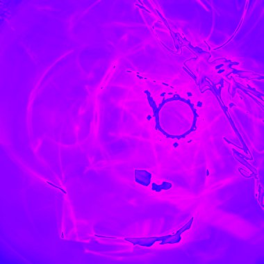 Fantezi kaotik renkli fraktal desen. Soyut Fraktal şekiller. 3D render resimde arka plan veya duvar kağıdı