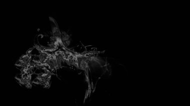 Fantezi kaotik renkli fraktal desen. Soyut Fraktal şekiller. 3D render resimde arka plan veya duvar kağıdı