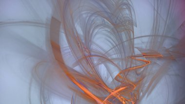 Fantezi kaotik renkli fraktal desen. Soyut Fraktal şekiller. 3D render resimde arka plan veya duvar kağıdı