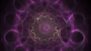 Fantezi kaotik renkli fraktal desen. Soyut Fraktal şekiller. 3D render resimde arka plan veya duvar kağıdı