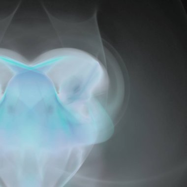 Fantezi kaotik renkli fraktal desen. Soyut Fraktal şekiller. 3D render resimde arka plan veya duvar kağıdı