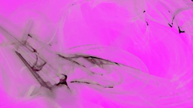 Fantezi kaotik renkli fraktal desen. Soyut Fraktal şekiller. 3D render resimde arka plan veya duvar kağıdı