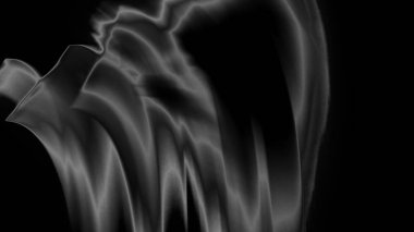 Fantezi kaotik renkli fraktal desen. Soyut Fraktal şekiller. 3D render resimde arka plan veya duvar kağıdı