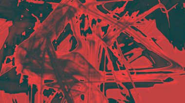 Fantezi kaotik renkli fraktal desen. Soyut Fraktal şekiller. 3D render resimde arka plan veya duvar kağıdı