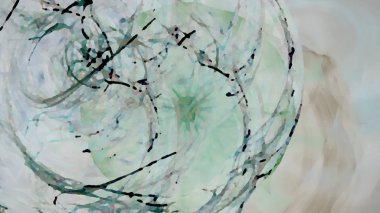 Fantezi kaotik renkli fraktal desen. Soyut Fraktal şekiller. 3D render resimde arka plan veya duvar kağıdı