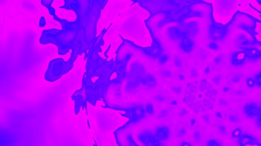 Fantezi kaotik renkli fraktal desen. Soyut Fraktal şekiller. 3D render resimde arka plan veya duvar kağıdı