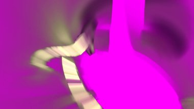 Fantezi kaotik renkli fraktal desen. Soyut Fraktal şekiller. 3D render resimde arka plan veya duvar kağıdı