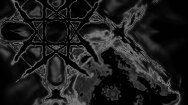 Fantezi kaotik renkli fraktal desen. Soyut Fraktal şekiller. 3D render resimde arka plan veya duvar kağıdı