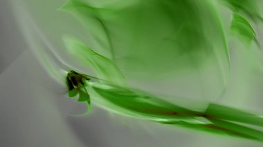 Fantezi kaotik renkli fraktal desen. Soyut Fraktal şekiller. 3D render resimde arka plan veya duvar kağıdı