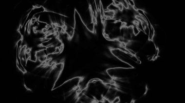 Fantezi kaotik renkli fraktal desen. Soyut Fraktal şekiller. 3D render resimde arka plan veya duvar kağıdı