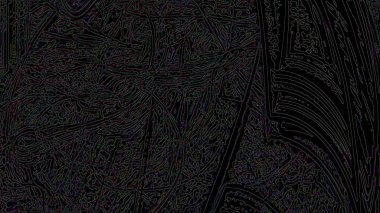 Fantezi kaotik renkli fraktal desen. Soyut Fraktal şekiller. 3D render resimde arka plan veya duvar kağıdı