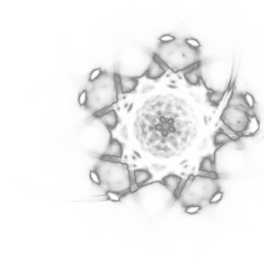 Fantezi kaotik renkli fraktal desen. Soyut Fraktal şekiller. 3D render resimde arka plan veya duvar kağıdı