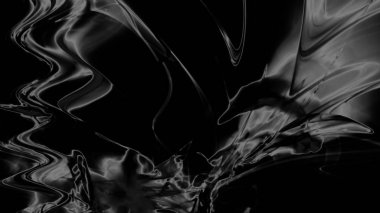 Fantezi kaotik renkli fraktal desen. Soyut Fraktal şekiller. 3D render resimde arka plan veya duvar kağıdı