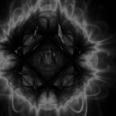 Fantezi kaotik renkli fraktal desen. Soyut Fraktal şekiller. 3D render resimde arka plan veya duvar kağıdı