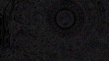 Fantezi kaotik renkli fraktal desen. Soyut Fraktal şekiller. 3D render resimde arka plan veya duvar kağıdı