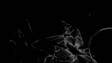 Fantezi kaotik renkli fraktal desen. Soyut Fraktal şekiller. 3D render resimde arka plan veya duvar kağıdı