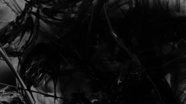 Fantezi kaotik renkli fraktal desen. Soyut Fraktal şekiller. 3D render resimde arka plan veya duvar kağıdı