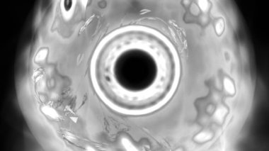 Fantezi kaotik renkli fraktal desen. Soyut Fraktal şekiller. 3D render resimde arka plan veya duvar kağıdı