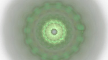 Fantezi kaotik renkli fraktal desen. Soyut Fraktal şekiller. 3D render resimde arka plan veya duvar kağıdı